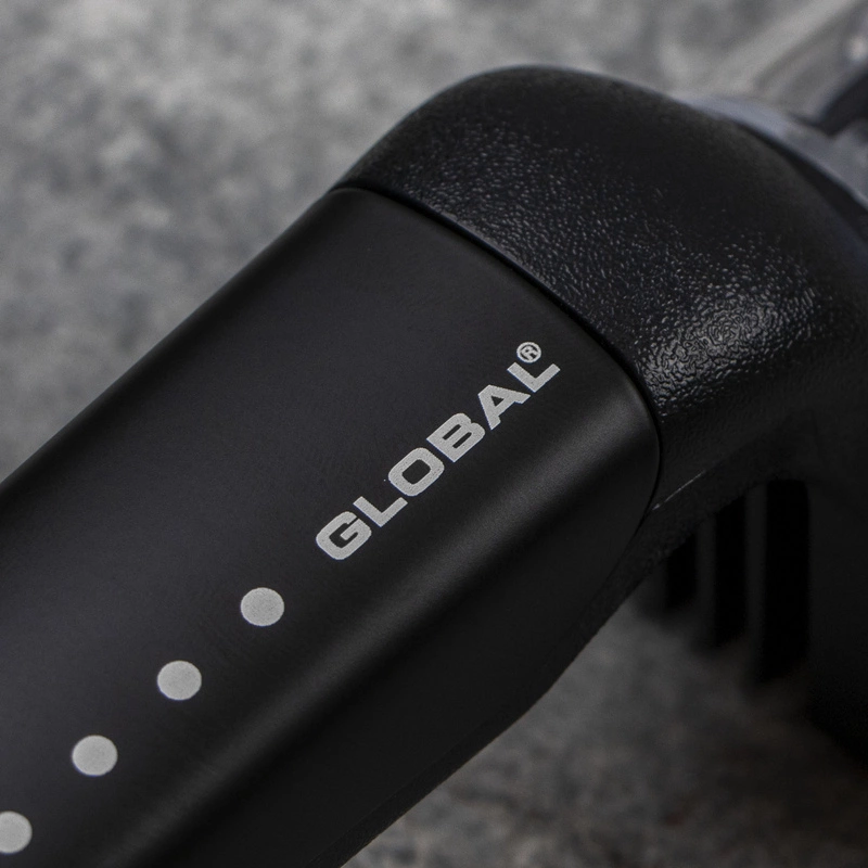 Global - 3 fazowa ceramiczna ostrzałka wodna czarno-biała