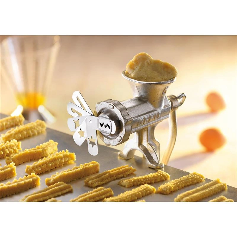 GEFU - nakładki do ciastek do maszynki, r. 7/8 TRICA