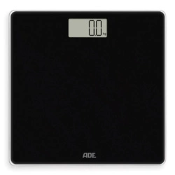 ADE - waga łazienkowa, do 180 kg, 30 x 30 cm, czarna