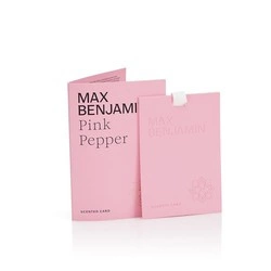 Max Benjamin - Karta zapachowa Pink Pepper Classic