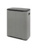 Brabantia - Kosz na śmieci Touch Bin BO 60l mineralny szary