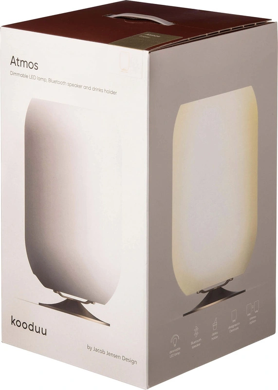 Kooduu - ATMOS Lampa z głośnikiem i coolerem na napoje