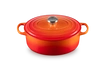 Le Creuset - brytfanna żeliwna emaliowana Signature 29 cm 4,7 l płomienna