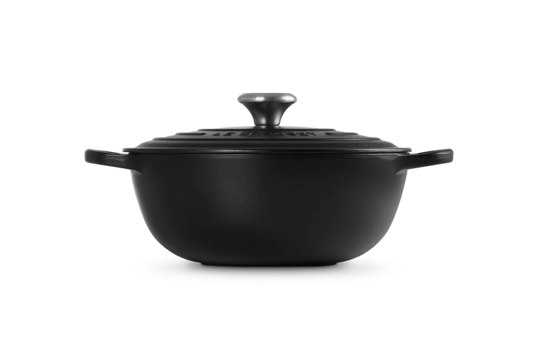 Le Creuset - La Marmite garnek żeliwny czarny 24 cm 3,1 l