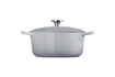 Le Creuset brytfanna żeliwna emaliowana Signature okrągła 24 cm 4.2l chateau