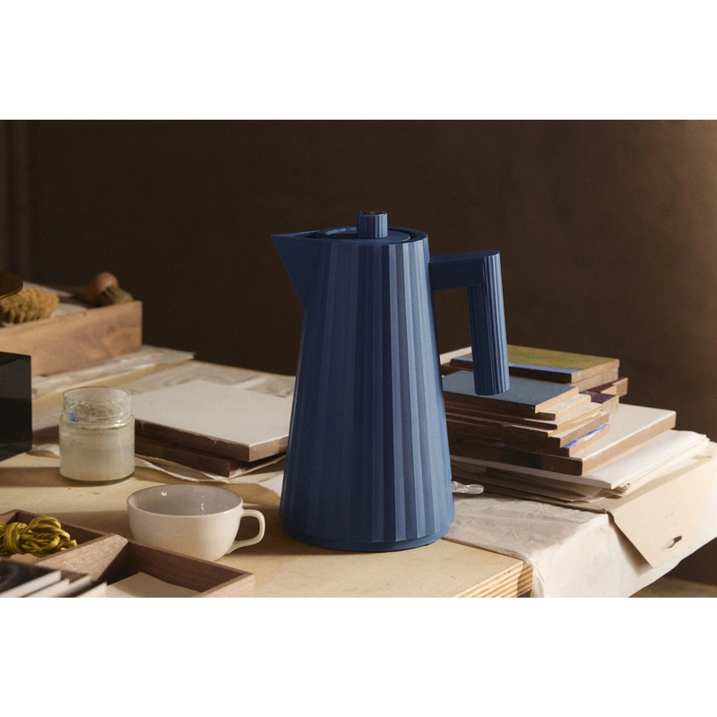 Alessi - Czajnik elektryczny, niebieski 1.7 l