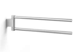 Zack - ATORE ruchomy wieszak na ręczniki stal matowa