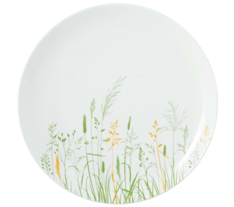 Seltmann - MEADOW GRASSES GREEN Zestaw 6 talerzy obiadowych 27.5 cm