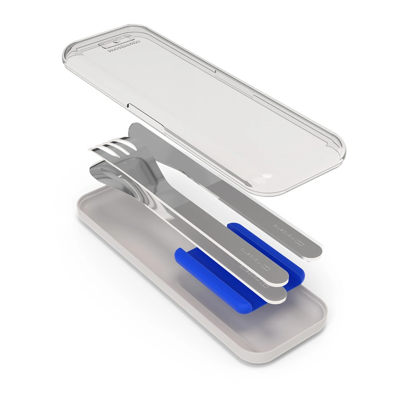 Monbento - Zestaw sztućców podróżnych Slim Box, Beyond