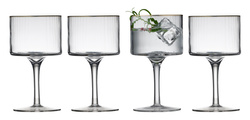 Lyngby Glas - Kieliszki do ginu Palermo 320 ml 4 sztuki złote