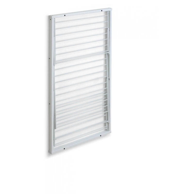 ARREDAMENTI - KARIM Naścienna suszarka na pranie - 63 x68 cm, Biały