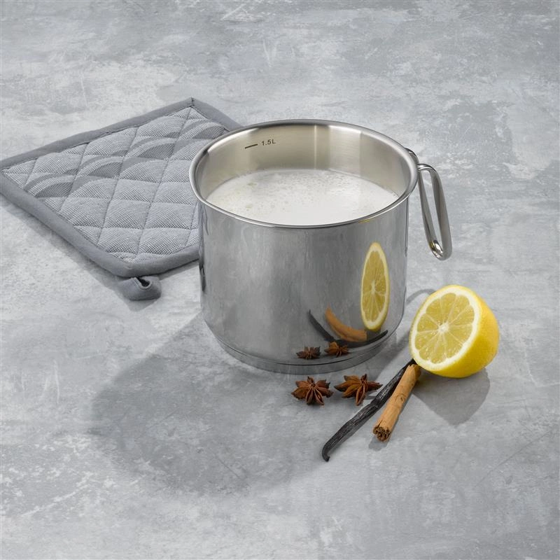 Kela - Garnek do mleka 1,6l stalowy Flavoria