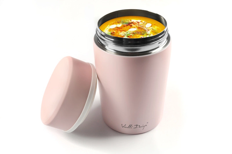 Vialli Design - Termos obiadowy 500ml FUORI różowy