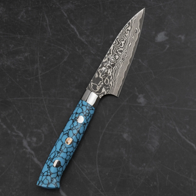 Takeshi Saji - BTQ R-2 Black Nóż do obierania 9 cm