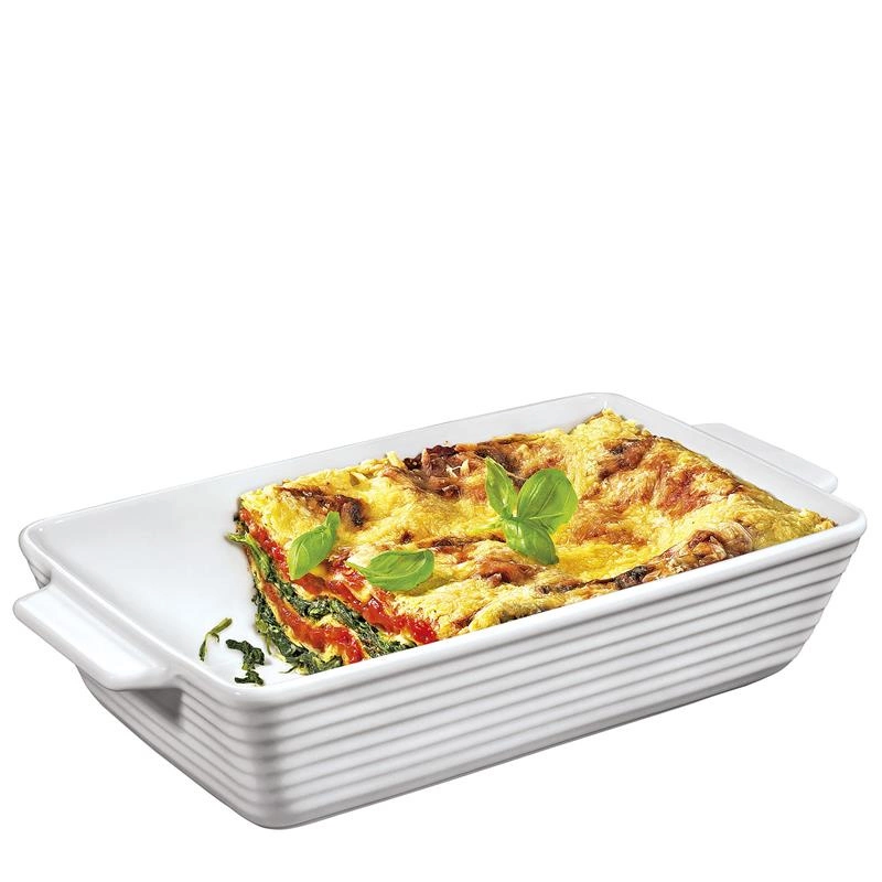 Kuchenprofi - brytfanna porcelanowa, prostokątna, 24 x 15 x 5,5 cm Burgund