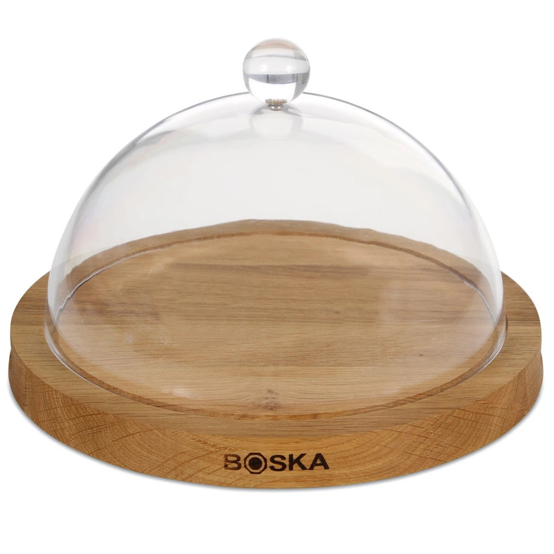 Boska - Deska z kloszem do sera, dąb