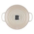 Le Creuset - garnek żeliwny emaliowany Signature okrągła 24 cm 5 l Meringue
