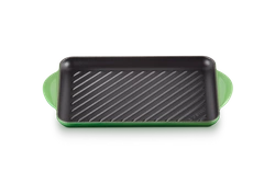 Le Creuset - patelnia żeliwna grillowa z dwoma uchwytami 32 cm Bamboo