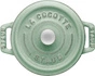 Staub - mini garnek żeliwny okrągły 10 cm, miętowy Mini Cocotte