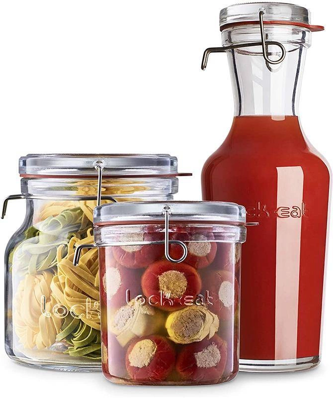 Luigi Bormioli - Zestaw 3 mix Lock Eat