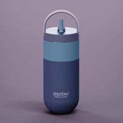 ASOBU - ASOBU butelka termiczna ORBIT PASTEL BLUE 900ml PURAMIC