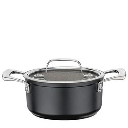 Spring - garnek niski z powłoką nieprzywierającą i szklaną pokrywą, śred. 16 x 7,5 cm, 1,4 l MERIDIAN INTENSE PRO