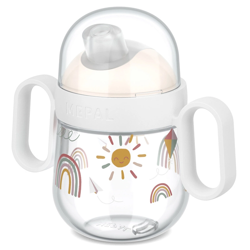 Mepal - Kubek dziecięcy niekapek Mio Sunshine & Rainbow 200ml