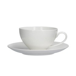 La Porcellana Bianca - zestaw 4 filiżanek ze spodkiem 350 ml Essenziale