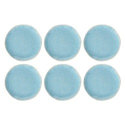 ROSE&TULIPANI - CONCERTO FUZE AZZURRO Zestaw 6 talerzy do sałatek 22 cm