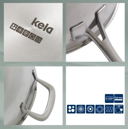 Kela - Wok stalowy 32cm Flavoria