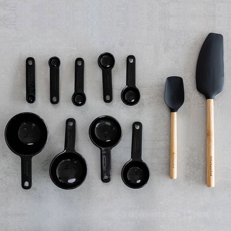 KitchenAid Culinary Tools - zestaw przyborów kuchennych 11 el. Onyx Black
