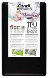 CandL - Duża mata kuchenna do krojenia 53x32,5 czarna