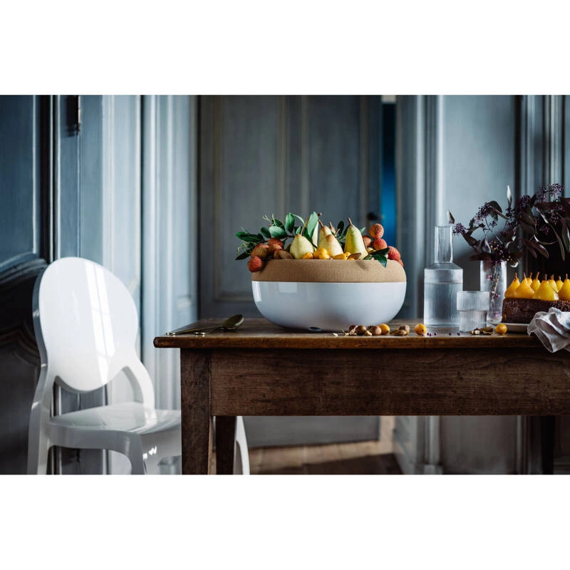 Emile Henry - Duża misa na owoce i warzywa 35,8cm- biały