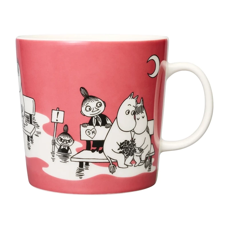 Arabia - Moomin Muminki kubek  400 ml różowy