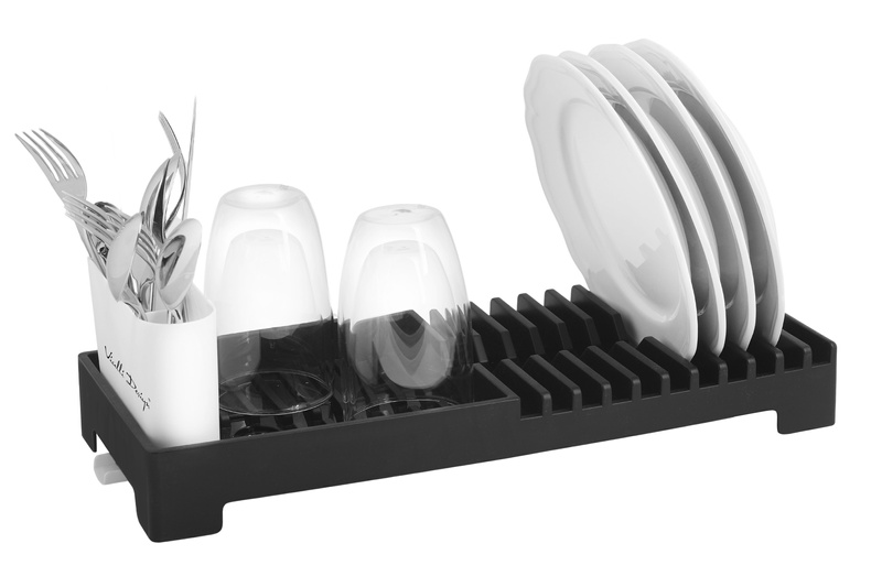 Vialli Design - Ociekacz na naczynia Livio Duo czarny