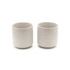 Bredemeijer - Kubki do herbaty Skagen 300ml - 2 sztuki - białe