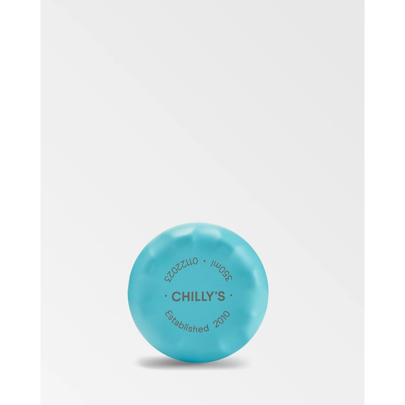 Chilly's Bottles - Butelka, 350ml - niebieska załoga