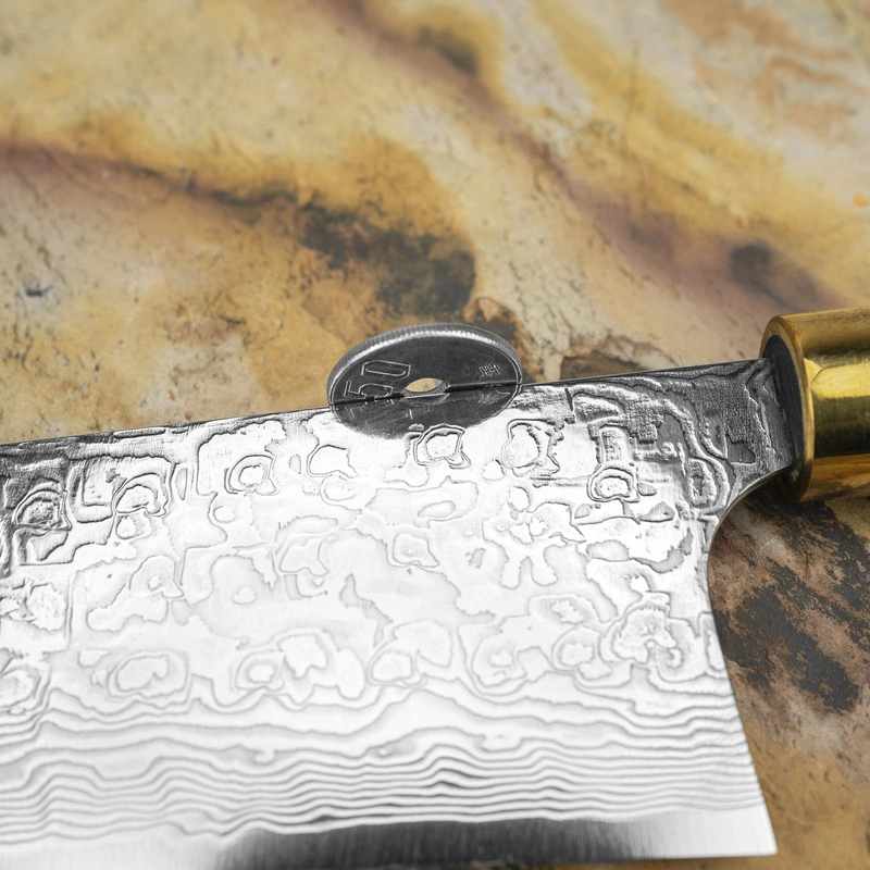 Takeshi Saji - Art Fuji Unique R-2 Nóż Santoku 18 cm + Saya
