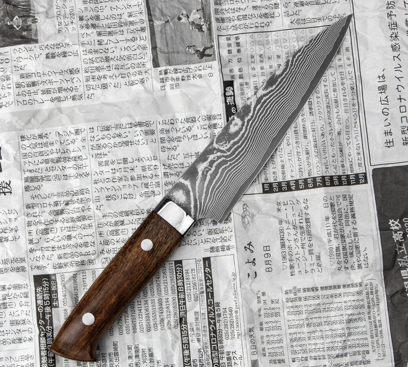 Takeshi Saji - IW Ręcznie kuty nóż uniwersalny 15cm Tojiro - VG-10