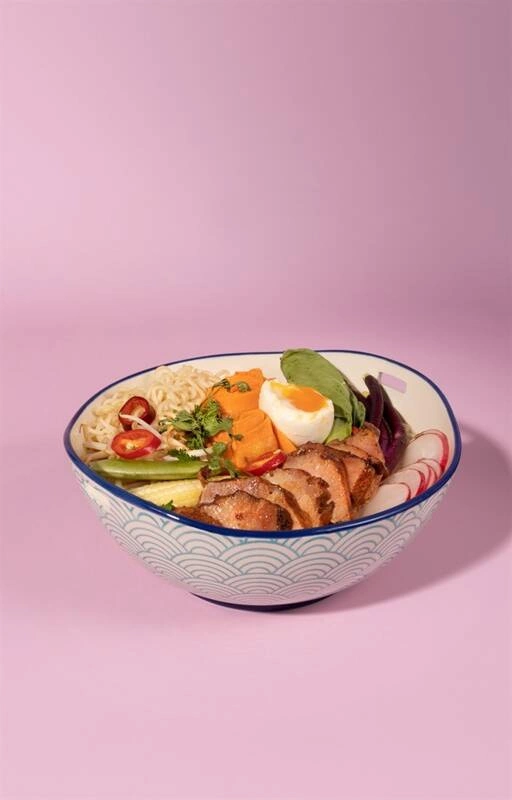 Typhoon - Miska na ramen + pałeczki Creme World Foods