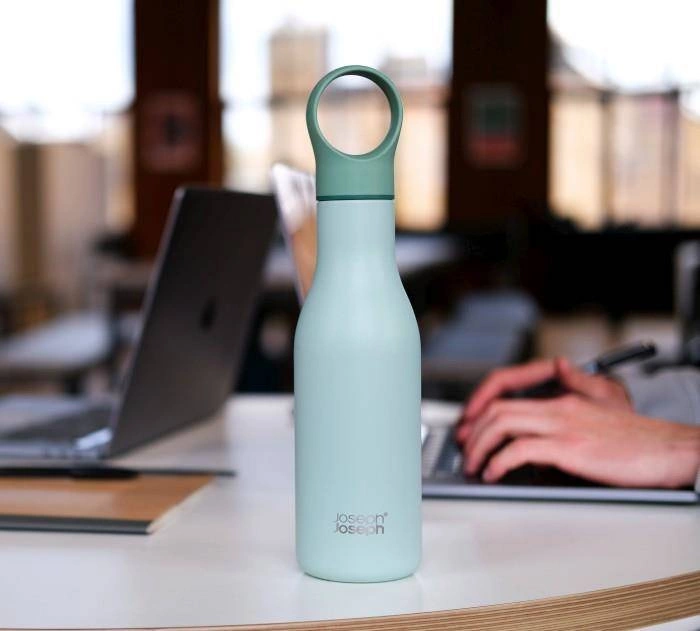 Joseph Joseph - Butelka termiczna 0,5 l jasnozielona, Loop™