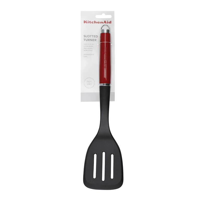 KitchenAid Culinary Tools - łopatka kuchenna z otworami CORELINE Empire Red