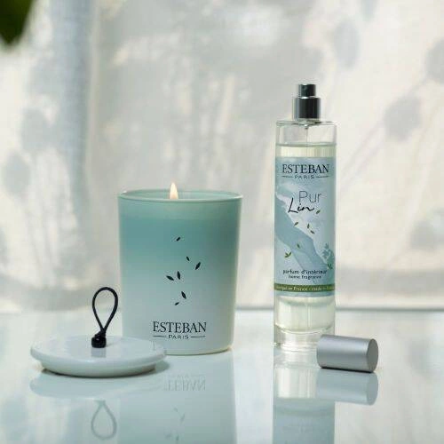 Esteban - Świeca zapachowa dekoracyjna 180g Pur Lin