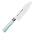 Satake - Macaron Blue Nóż Santoku 17 cm