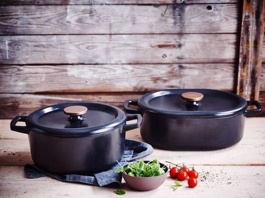 Beka - garnek brytfanna żeliwna Nori 31 cm