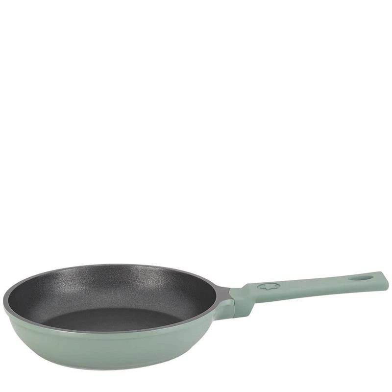 Spring - patelnia z powłoką nieprzywierającą, śred. 18 x 4 cm, zielona matowa VULCANO MINI LINE CLASSIC