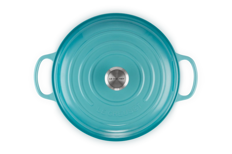 Le Creuset - garnek patelnia Gourmet Signature 26 cm 2,2 l karaibski