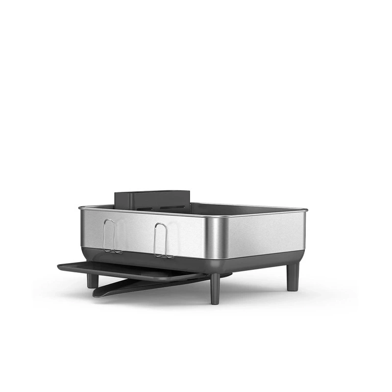 simplehuman - Ociekacz do naczyń COMPACT - stal nierdzewna