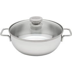 Demeyere - patelnia głęboka 2H z pokrywką 24 cm Apollo