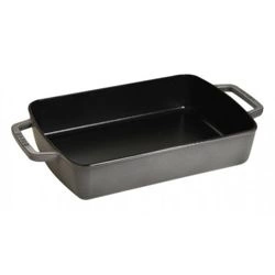 Staub - brytfanna  żeliwna otwarta szara 3,15 l 30 cm x 20 cm